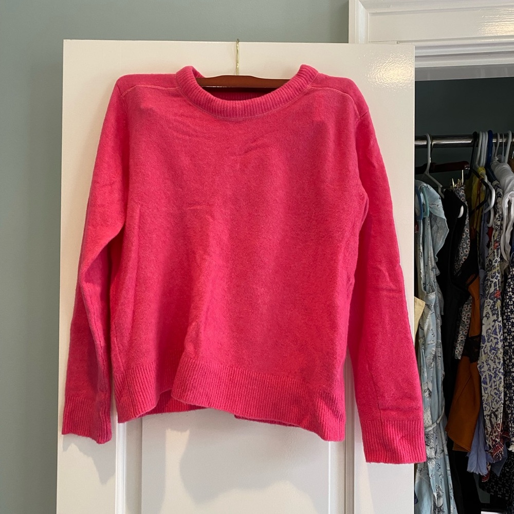 Club Monaco bright pink sweater